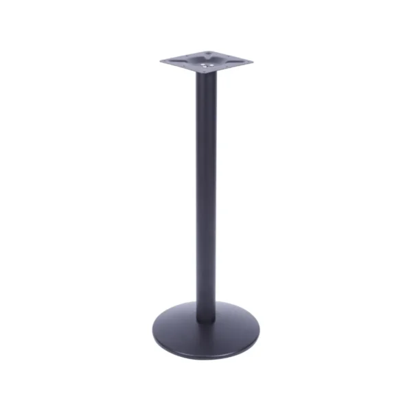Base de mesa preta 2206 Bistro Or em fundo branco