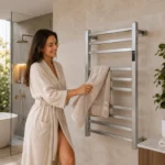Toalheiro Térmico Grande Quadrado Inox Kazalinda com Timer Touch Bivolt - Imagem 9