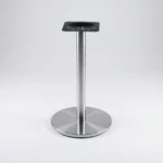 Base de mesa inox redonda OR 2202 em imagem premium de catálogo