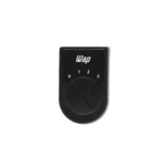 Close no seletor de velocidade, onoff e acabamento do ventilador WAP Rajada Pro 60