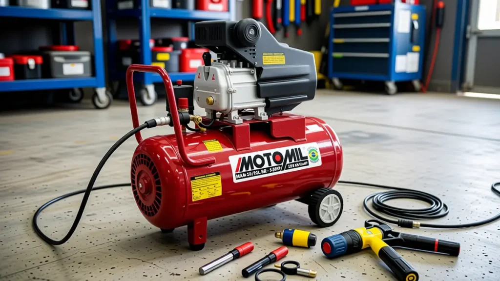 Compressor de Ar MAM-10/50LBR Motomil vale a pena? Análise completa 2026