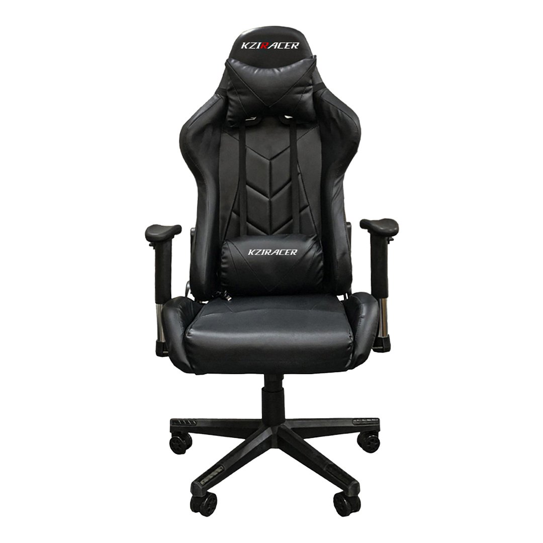 KZI-GAMER-001 Cadeira Gamer KZI Ergonômica com Massageador Reclinável 180º Giratória Suporta 120kg - Imagem 1