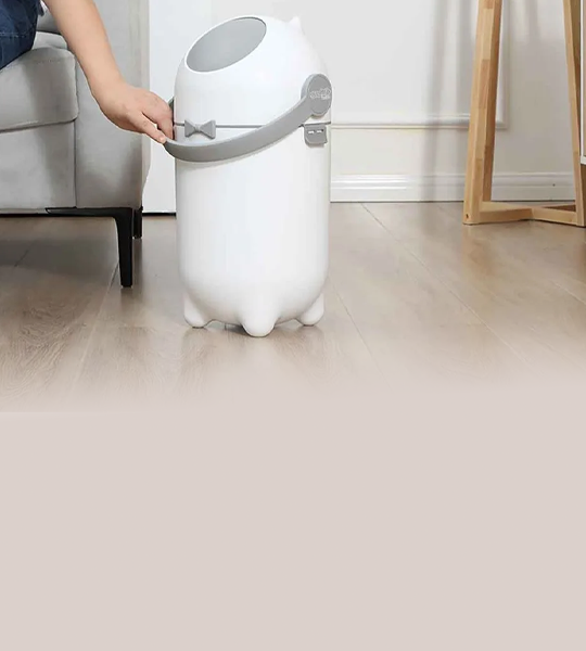 Lixeira Antiodor Lixo Magico Descarte de Fralda Bebe KZI