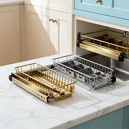 Subcategoria Gaveta Aramada para Acessórios de Cozinha