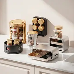 Subcategoria Porta Temperos dentro de Acessórios de Cozinha