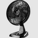 Ventilador WAP Flow Turbo 2 em 1 mesa e parede 127V vista lateral em fundo branco