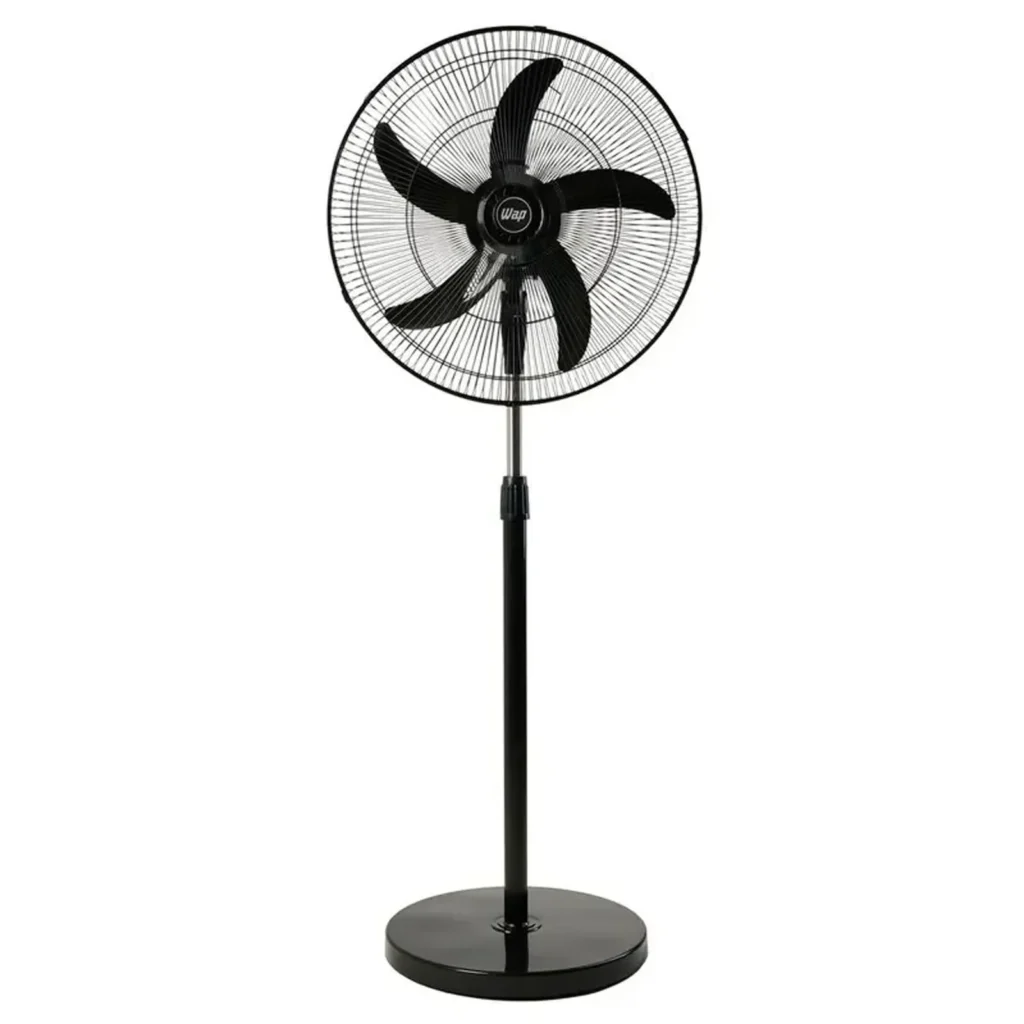 Ventilador de coluna WAP Rajada Pro 60 48cm 5 pás em fundo branco