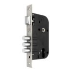 Fechadura de Segurança Fortezza F-5570-3 Auxiliar 3 Pinos de Aço Anti-Mixa Cromada