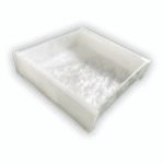 Bandeja Quadrada Decor S/ Strass Perola 46 PEX