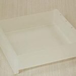 BANDEJA QUADRADA C/ STRASS CINZA METALLI 46 MT