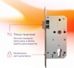 Fechadura Digital Biometria FBE03BK Preta - Imagem 7