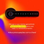 Fechadura Digital Biometria FBE03BK Preta - Imagem 5