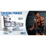 Creatina Pure 100% Pura Profit 150g Monohidratada Importada - Ganho de Força e Massa - Imagem 4