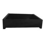 Bandeja Quadrada em Acrílico Decor SEM Strass Preta - Imagem 2