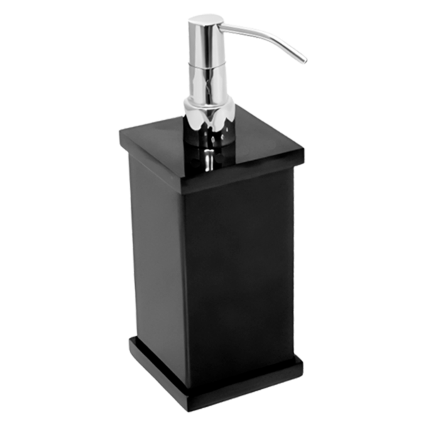Saboneteira Líquida em Acrílico Decor SEM Strass Preta
