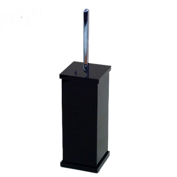 Escopino Escova Sanitária em Acrílico Decor sem Strass Preto