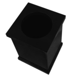 Pote Vazado em Acrílico Decor SEM Strass Preto - Imagem 2