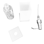 Saboneteira Líquida Acrílico Sem Strass Branca - Imagem 2