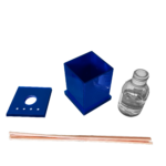 Difusor em Acrílico Com Strass Azul Decor Acrílicos - Imagem 2