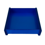 Bandeja Quadrada Em Acrílico Sem Strass Azul Decor Acrílicos - Imagem 2