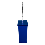 Escopino Escova Sanitária em Acrílico Sem Strass Azul Decor Acrílicos - Imagem 3