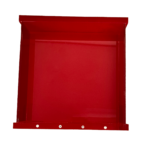 Bandeja Quadrada Em Acrílico Com Strass Cereja Decor Acrílicos - Imagem 3