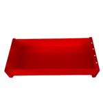 Bandeja Retangular Em Acrílico Com Strass Cereja Decor Acrílicos