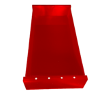 Bandeja Retangular Em Acrílico Com Strass Cereja Decor Acrílicos - Imagem 2