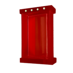 Saboneteira de Mesa Pia Bancada em Acrílico Com Strass Cereja Decor Acrílicos