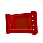 Saboneteira de Mesa Pia Bancada em Acrílico Com Strass Cereja Decor Acrílicos - Imagem 2