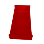 Bandeja Retangular Em Acrílico Sem Strass Cereja Decor Acrílicos - Imagem 2