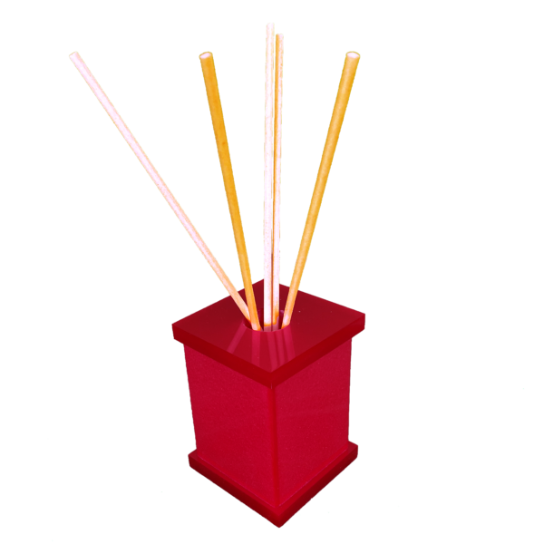 Difusor em Acrílico Sem Strass Cereja Decor Acrílicos