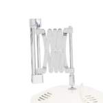 spelho de Parede Pantográfico LED 5x Flex Lux Crysbell Bivolt Cromado - Imagem 6