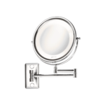 Espelho De Parede Flexível Mobile Lux Com Luz - Crysbel