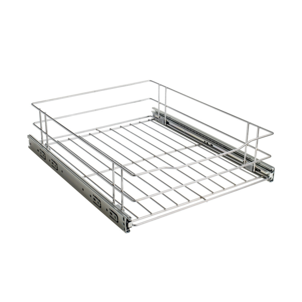 Gaveta Fruteira Multiuso Slim 370mm Cromada 7401 GTB