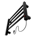 Toalheiro Termico Casuli Quadratto Uno Preto | 110V ou 220V | Casuli - Imagem 2