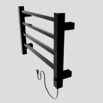 Toalheiro Termico Casuli Quadratto Uno Preto | 110V ou 220V | Casuli - Imagem 3