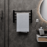 Toalheiro Termico Casuli Quadratto Uno Preto | 110V ou 220V | Casuli - Imagem 4