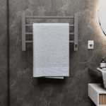 Toalheiro Termico Casuli Quadratto Uno Cinza | 110V ou 220V | Casuli - Imagem 4