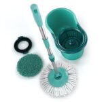 Mop Giratório 3 em 1 Refil com Balde Centrífuga 12L 8258 - Imagem 2