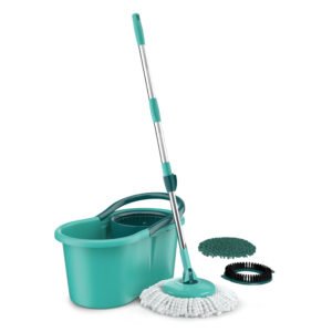 Mop Giratório 3 em 1 com Refil e Balde Centrífuga 12 Litros MOP8258 Flash Limp