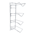 Adega Aramada De Parede Para 4 Garrafas Cromada Duler 83110 - Imagem 3