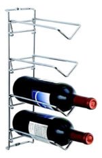 Adega Aramada De Parede Para 4 Garrafas Cromada Duler 83110 - Imagem 5