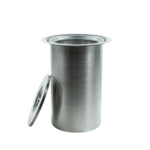 Lixeira Embutir Tampa Inox 304 e Balde em Alumínio - Luxo 3 Litros - Imagem 5