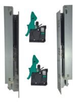 Corrediça Invisível 40cm Renna Extração Total 30kg com Amortecedor Click - Imagem 2