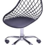 Cadeira Kaila Base Rodízio Or Design 1118 Cor: Fendi