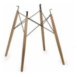 Base Pé De Mesa De Jantar Dkr Madeira Or Design 2212