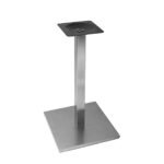 Base De Mesa Inox Quadrada Para Tampos De Até 100cm Or 2201 - Imagem 2