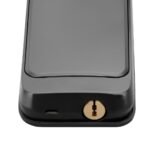 Fechadura Digital Imab D200 Biometria Bluetooth App Senha Tag Preta Reversível - Imagem 6