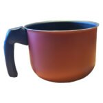 Jogo De Panelas Alumínio Antiaderente 8 Pçs Tampa De Vidro - Imagem 3